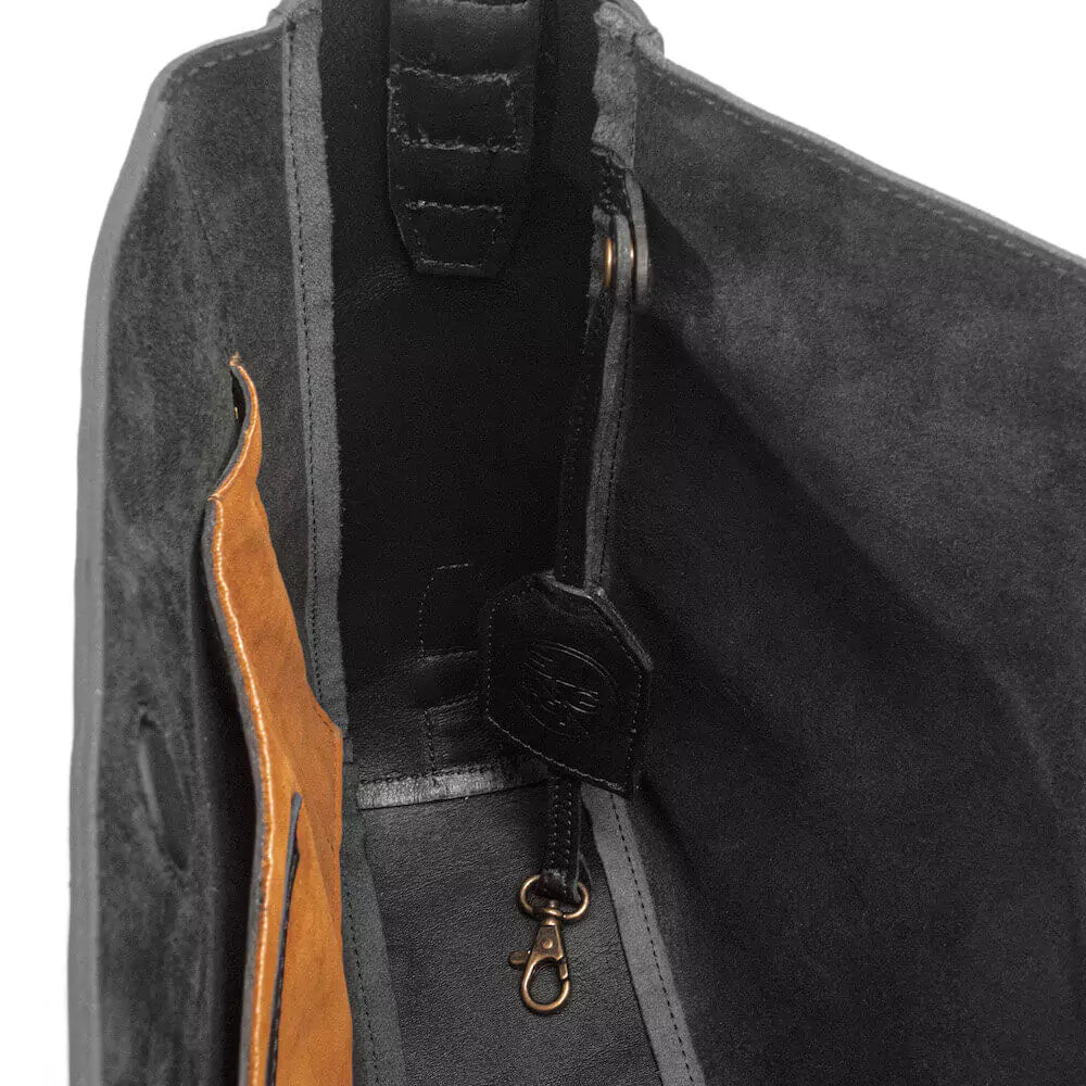 Ellington Leather Hobo w/ Zippered Pouch Mission Mercantile Leather Goods