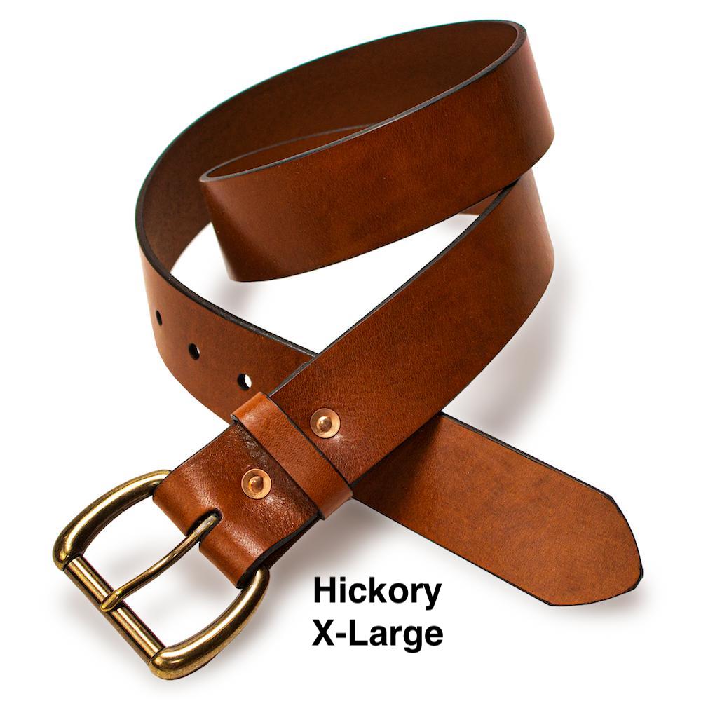 Heritage Leather Men's Belt Mission Mercantile Leather Goods