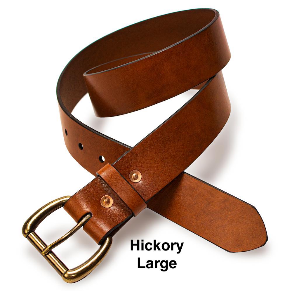 Heritage Leather Men's Belt Mission Mercantile Leather Goods