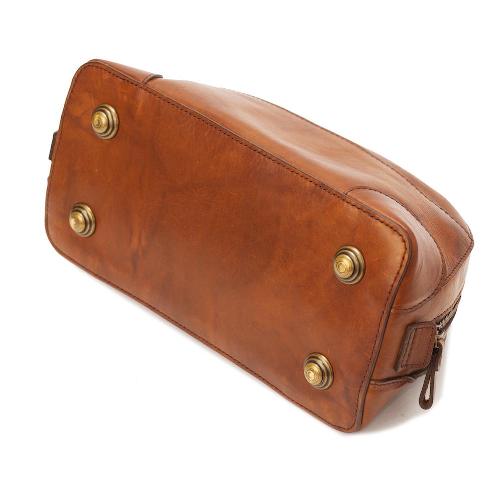 Heritage Leather Stateroom Toiletry Wash Bag Mission Mercantile Leather Goods