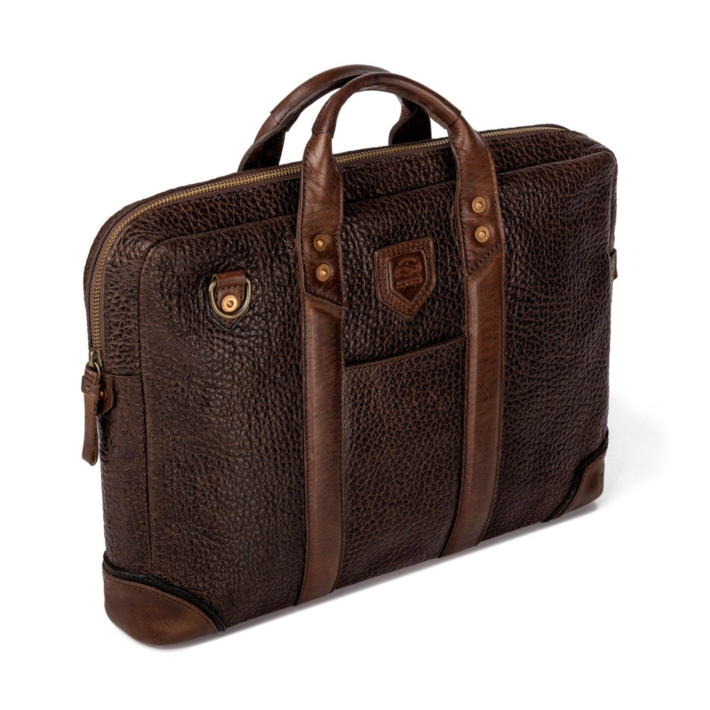 Theodore Leather Attache Mission Mercantile Leather Goods