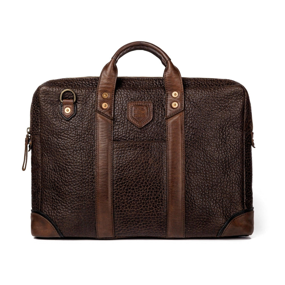 Theodore Leather Attache Mission Mercantile Leather Goods