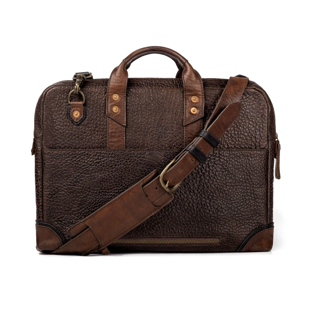 Theodore Leather Attache Mission Mercantile Leather Goods
