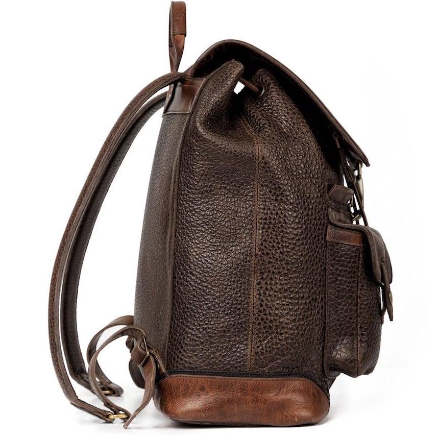 Theodore Leather Backpack Mission Mercantile Leather Goods