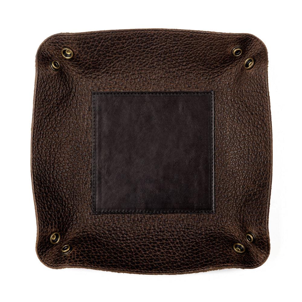 Theodore Leather Desk Caddy Mission Mercantile Leather Goods