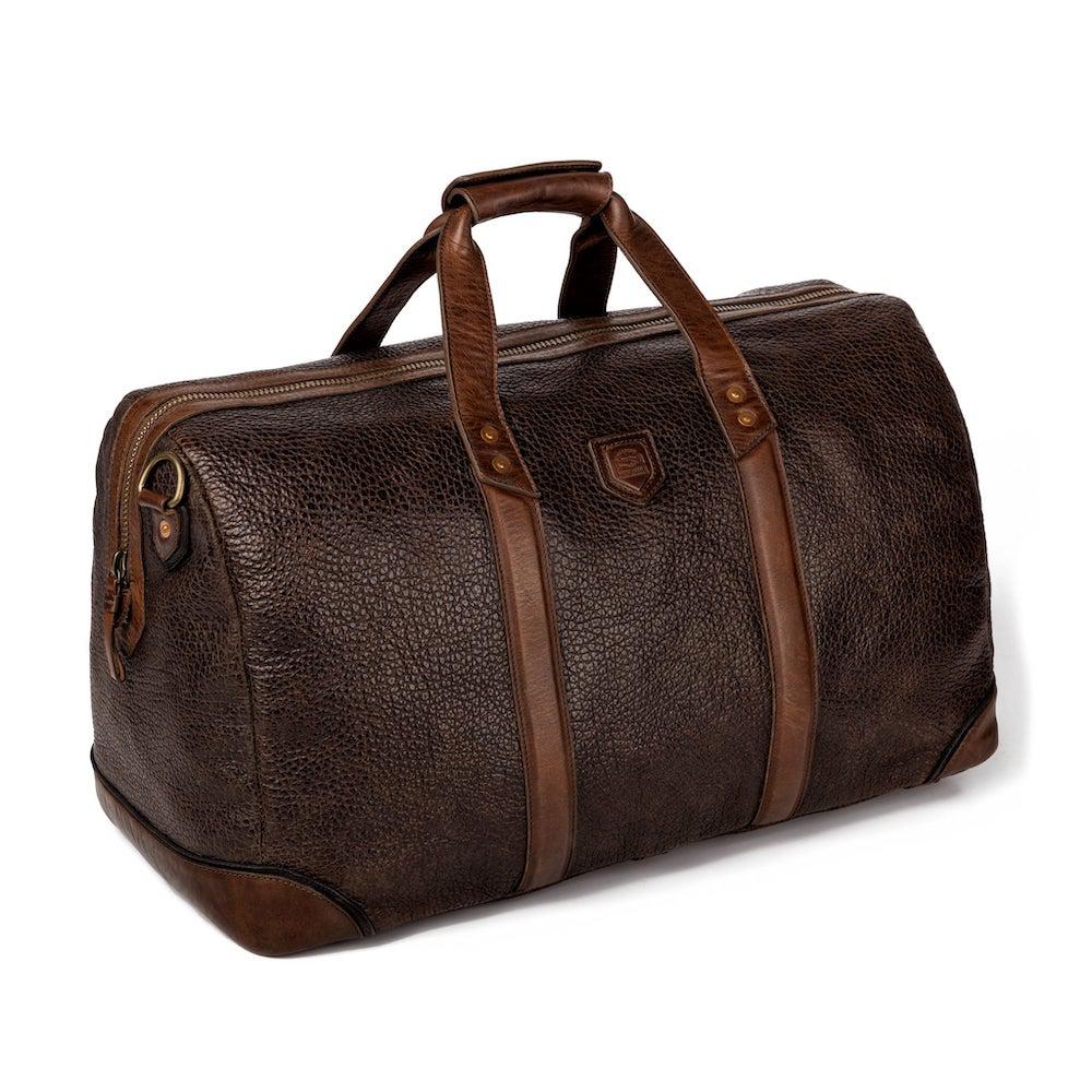 Theodore Leather Duffle Bag Mission Mercantile Leather Goods