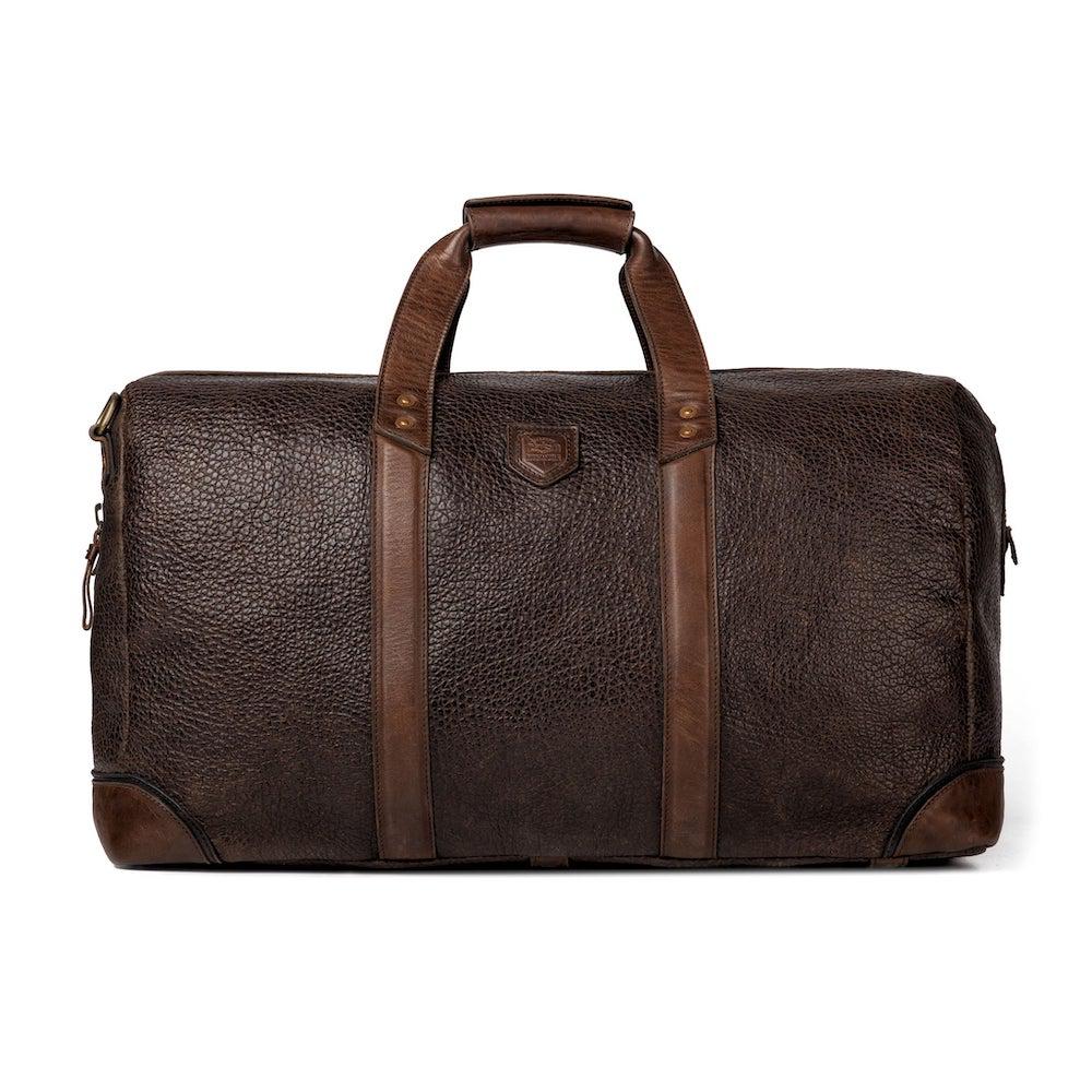 Theodore Leather Duffle Bag Mission Mercantile Leather Goods