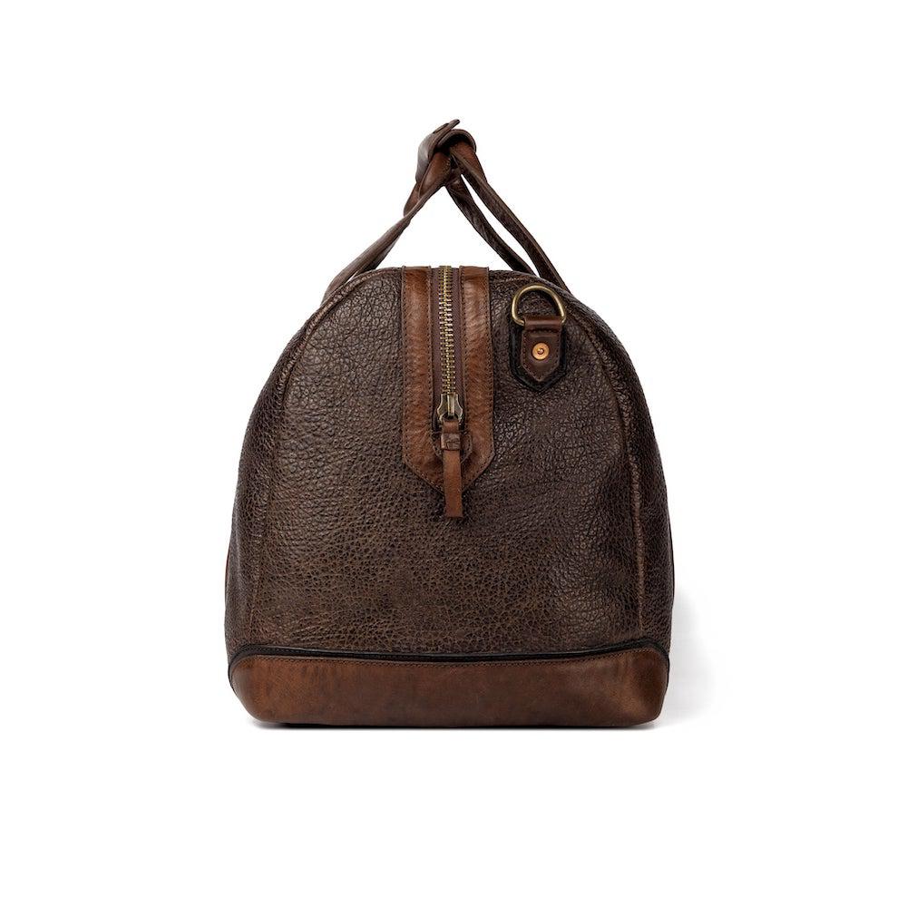 Theodore Leather Duffle Bag Mission Mercantile Leather Goods