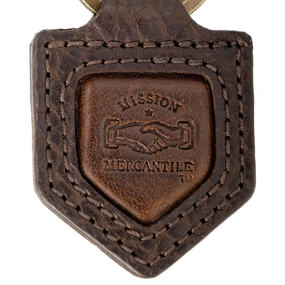 Theodore Leather Keyring Mission Mercantile Leather Goods