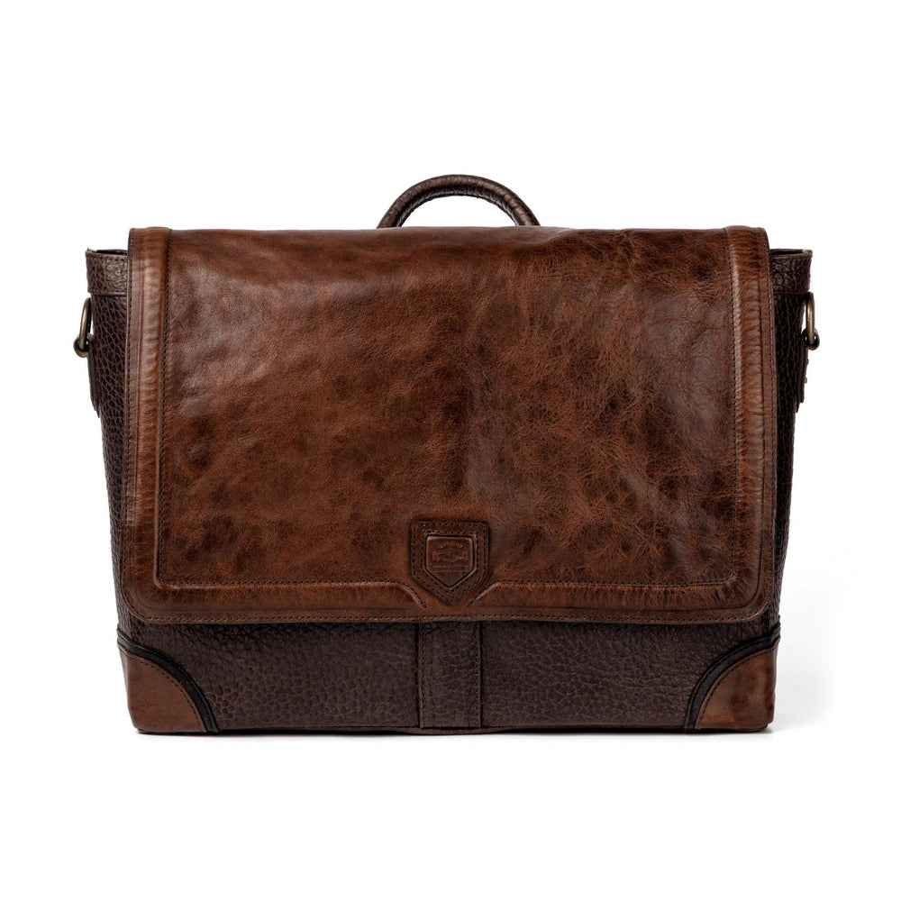 Theodore Leather Messenger Bag Mission Mercantile Leather Goods
