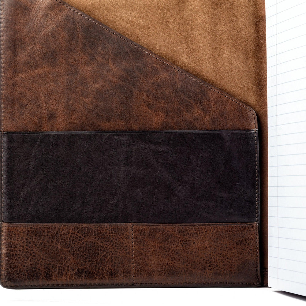 Theodore Leather Padfolio Mission Mercantile Leather Goods
