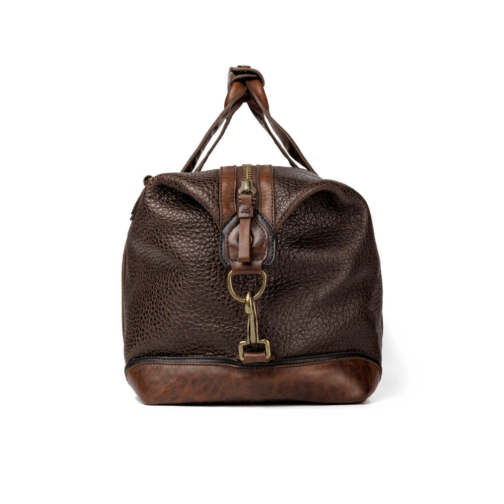 Theodore Leather Weekender Duffle Bag Mission Mercantile Leather Goods