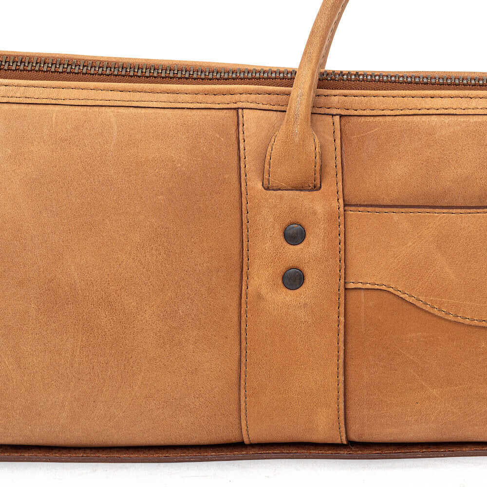 White Wing Leather Hunting Shotgun Case Mission Mercantile Leather Goods