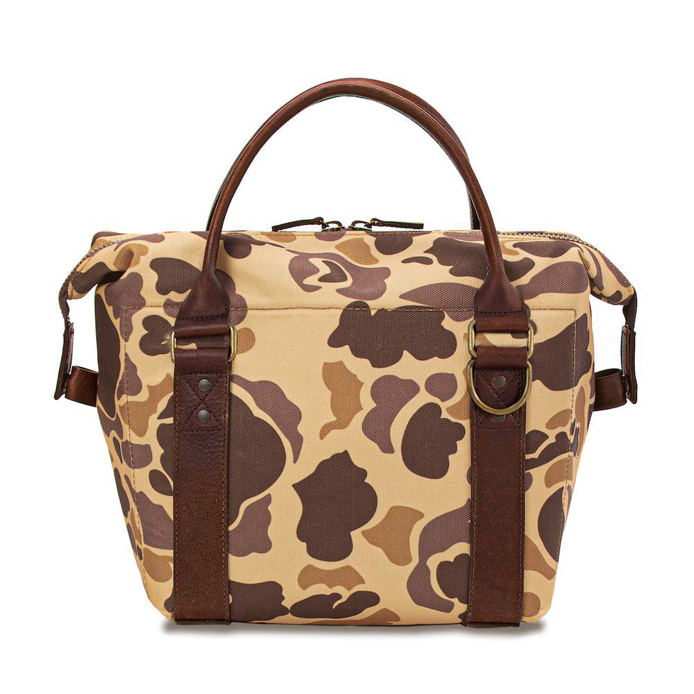 White Wing Waxed Canvas Cooler Mission Mercantile Leather Goods