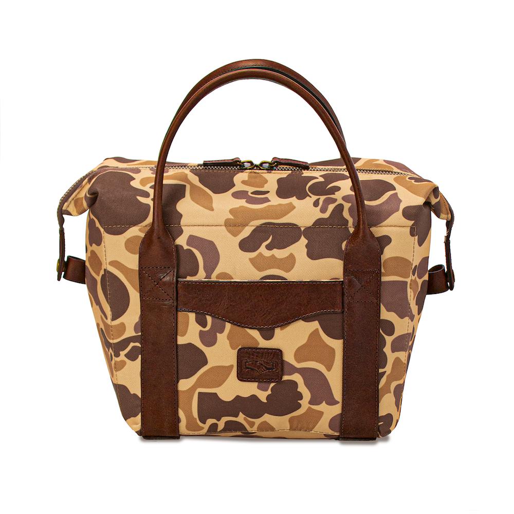 White Wing Waxed Canvas Cooler Mission Mercantile Leather Goods