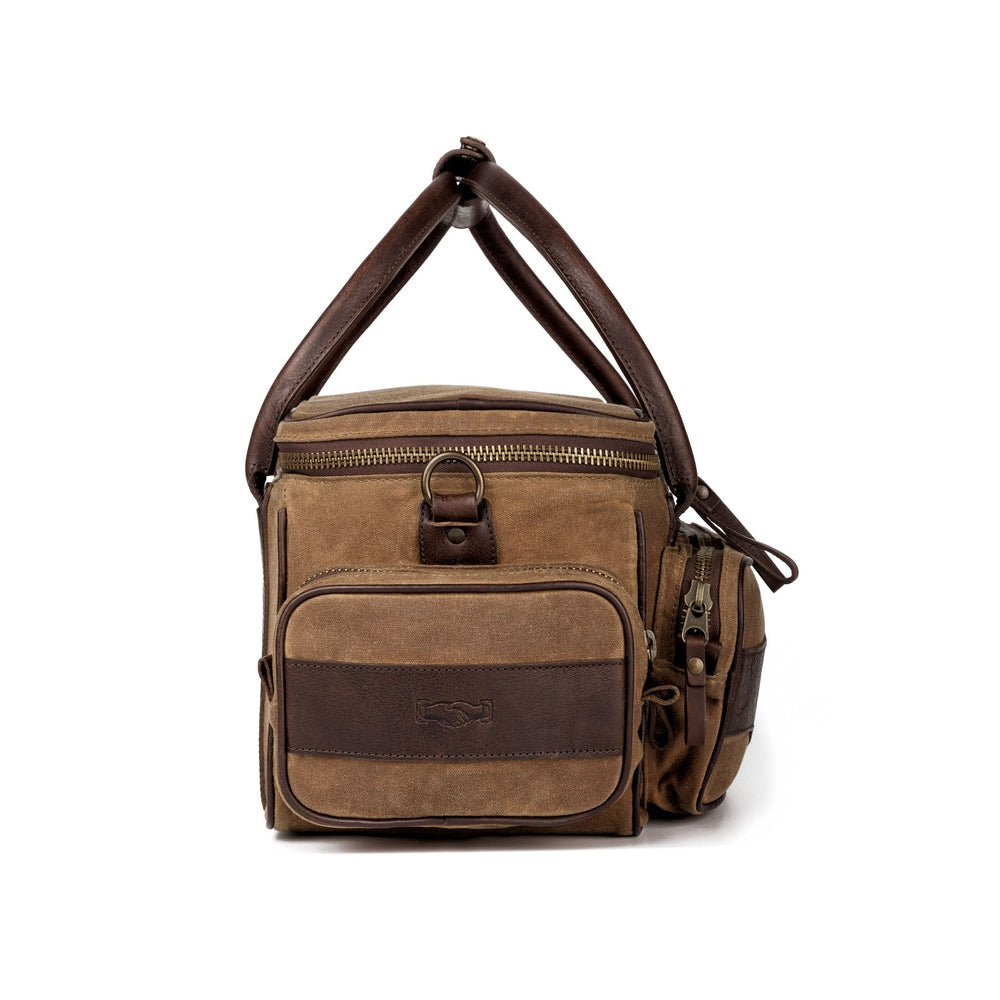 White Wing Waxed Canvas Guide Bag Mission Mercantile Leather Goods