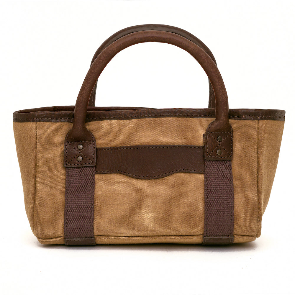 White Wing Waxed Canvas Hunting Four Box Shell Carrier Mission Mercantile Leather Goods