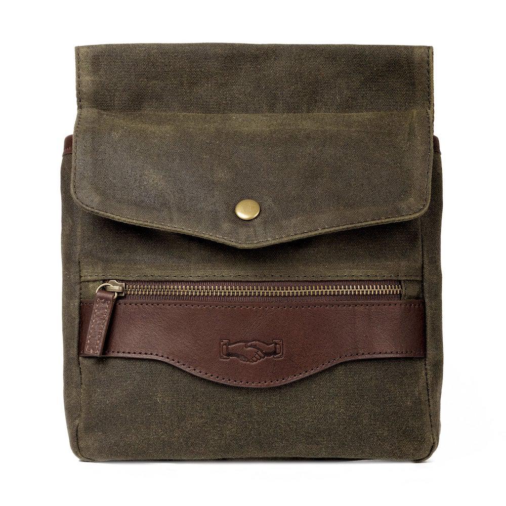 White Wing Waxed Canvas Hunting Game Bag Set Mission Mercantile Leather Goods