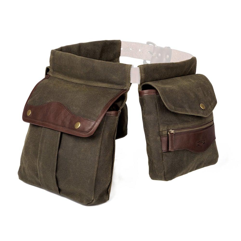 White Wing Waxed Canvas Hunting Game Bag Set Mission Mercantile Leather Goods