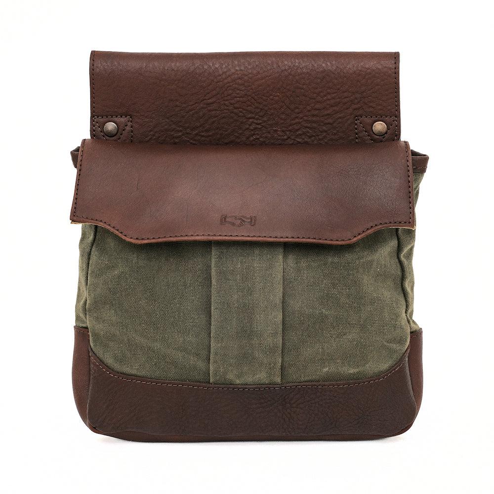 White Wing Waxed Canvas Hunting Heritage Bird Bag Set Mission Mercantile Leather Goods
