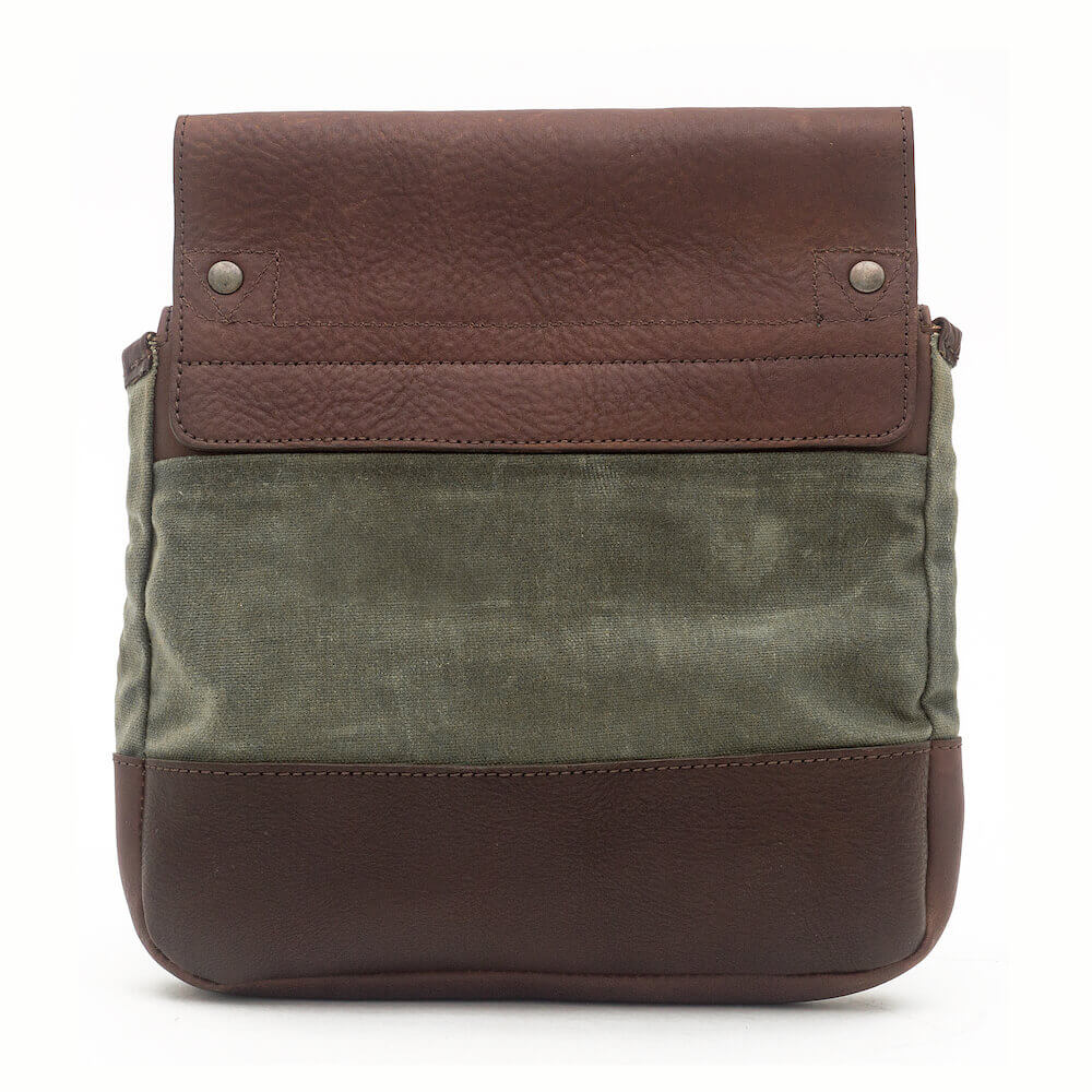 White Wing Waxed Canvas Hunting Heritage Bird Bag Set Mission Mercantile Leather Goods