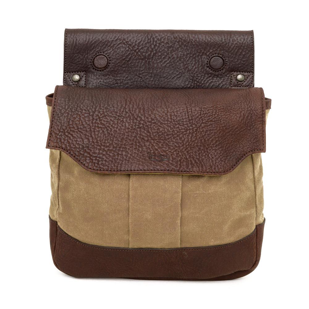 White Wing Waxed Canvas Hunting Heritage Bird Bag Set Mission Mercantile Leather Goods