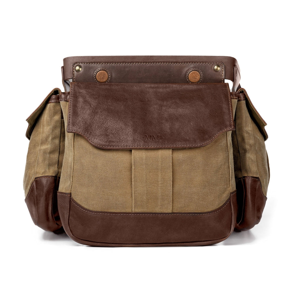 White Wing Waxed Canvas Hunting Heritage Bird Bag Trio Mission Mercantile Leather Goods