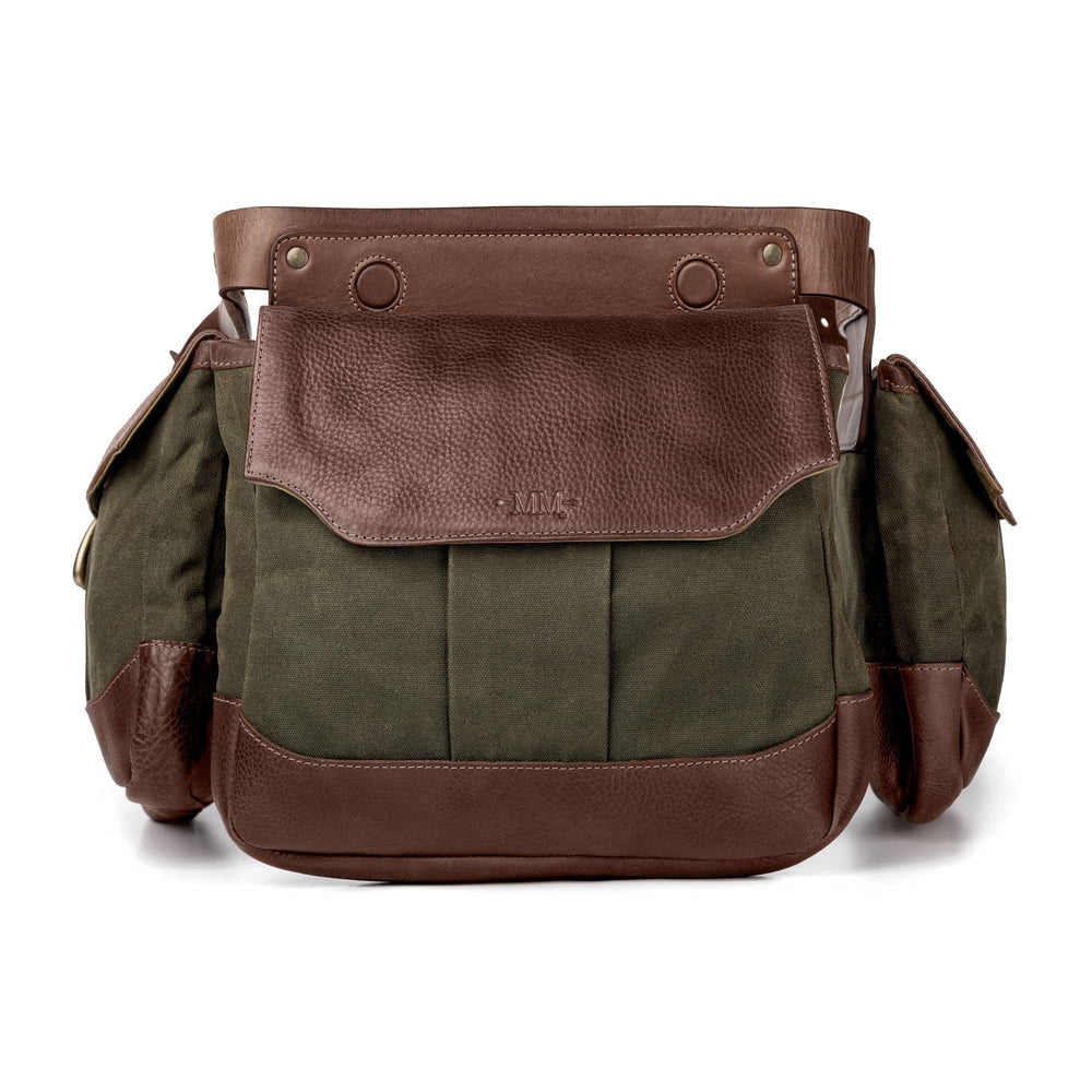 White Wing Waxed Canvas Hunting Heritage Bird Bag Trio Mission Mercantile Leather Goods