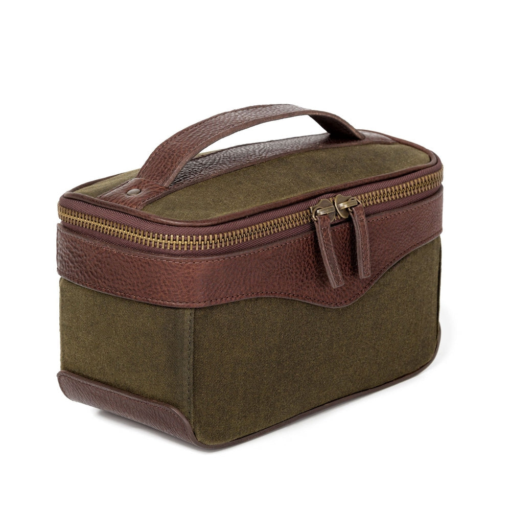 White Wing Waxed Canvas Hunting Shell Bag Mission Mercantile Leather Goods