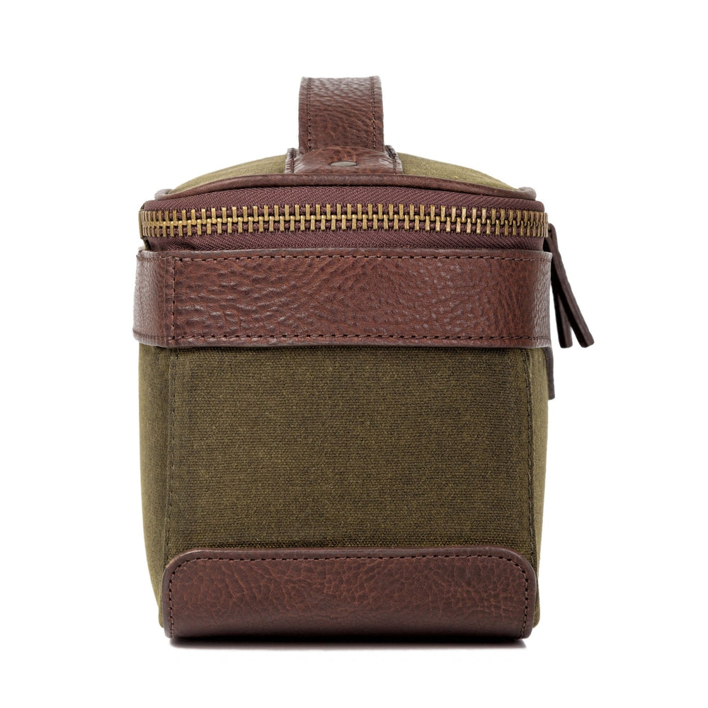 White Wing Waxed Canvas Hunting Shell Bag Mission Mercantile Leather Goods