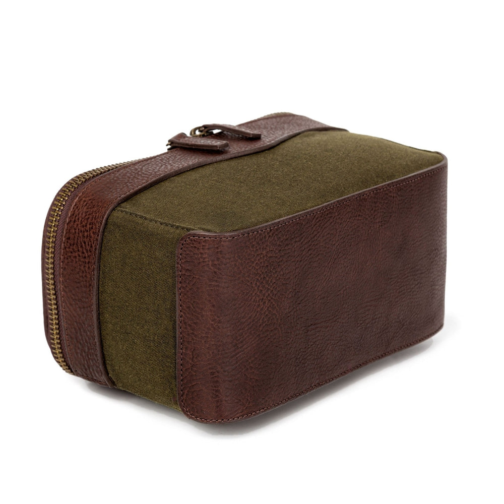 White Wing Waxed Canvas Hunting Shell Bag Mission Mercantile Leather Goods