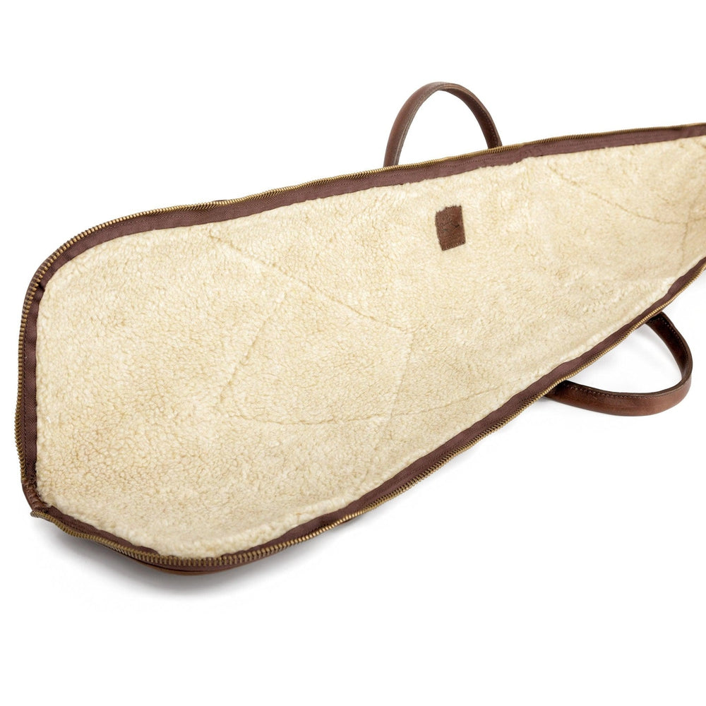 White Wing Waxed Canvas Hunting Shotgun Case Mission Mercantile Leather Goods