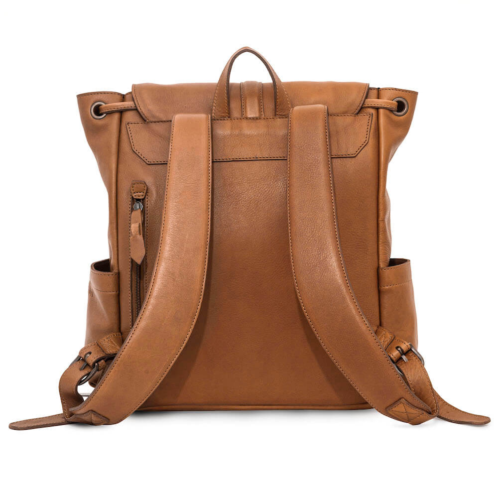 Ellington Leather Backpack Mission Mercantile Leather Goods