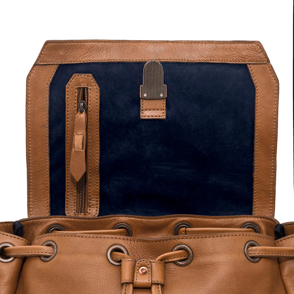 Ellington Leather Backpack Mission Mercantile Leather Goods