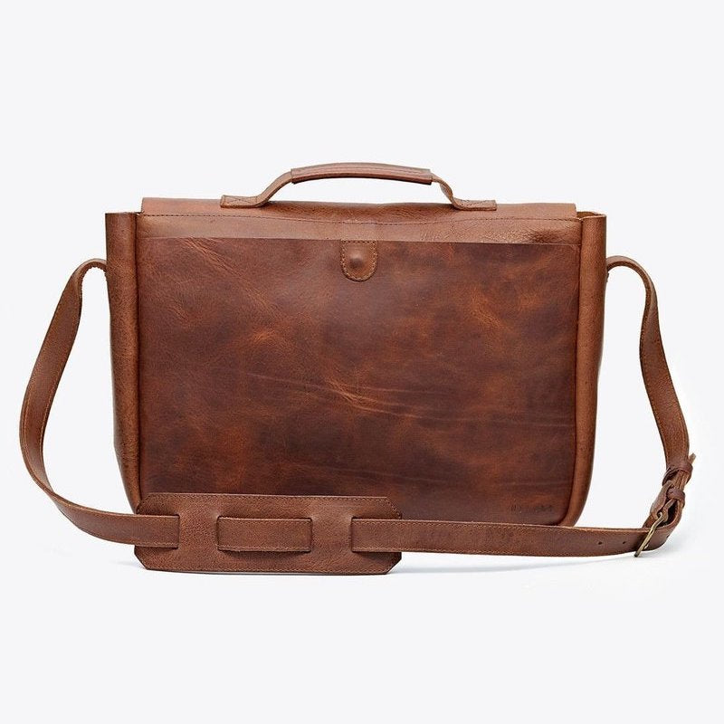 Nisolo Loreto Leather Messenger Bag Mission Mercantile Leather Goods