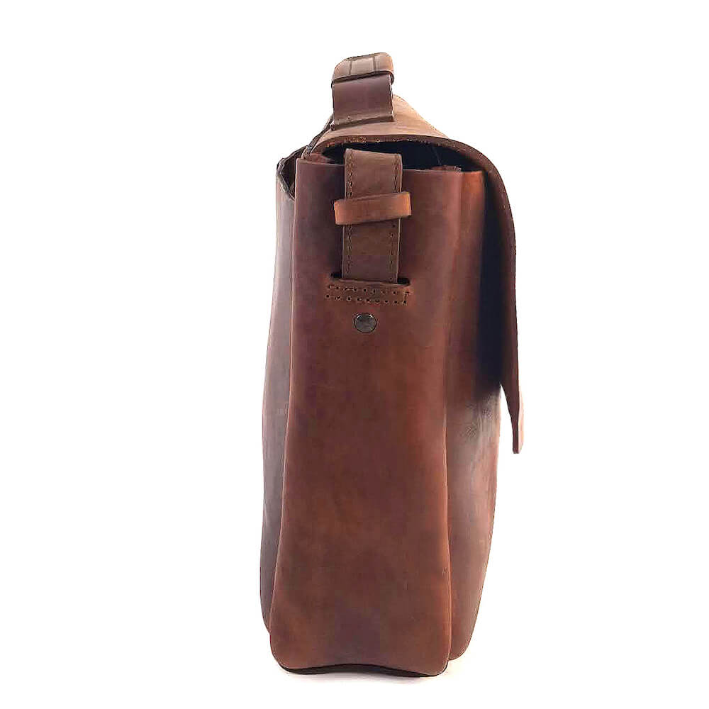 Nisolo Loreto Leather Messenger Bag Mission Mercantile Leather Goods