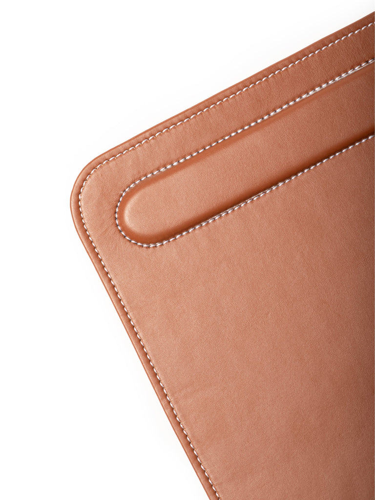 Leather Mouse Pad with Wrist Rest (set of 2) Classy Leather Bags