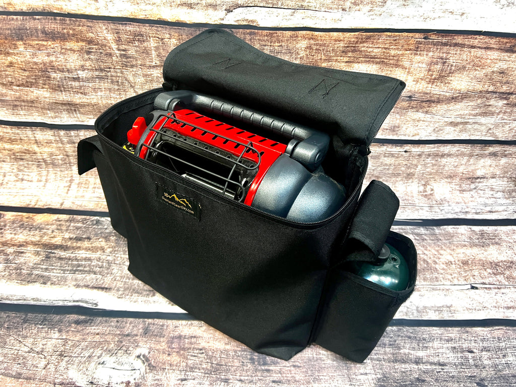 Mr Buddy Heater Bag II w/bottle pouches Overland Gear Guy