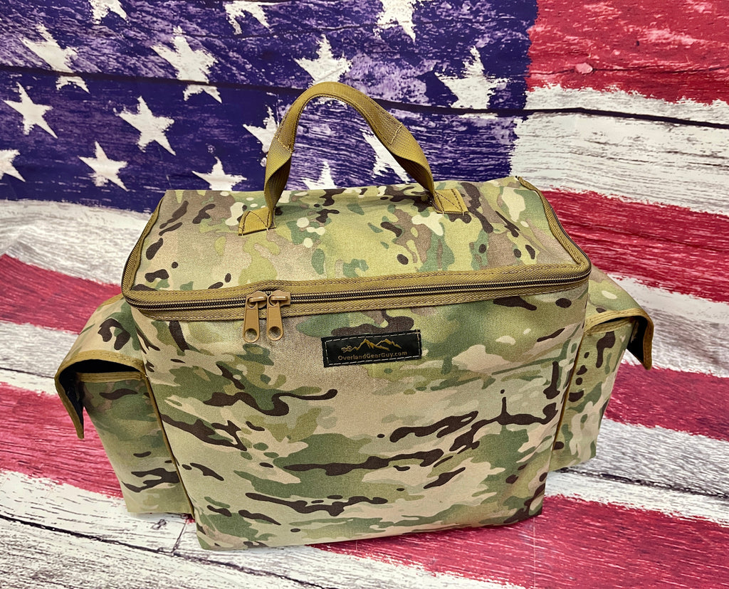 Mr Buddy Heater Bag II w/bottle pouches Overland Gear Guy