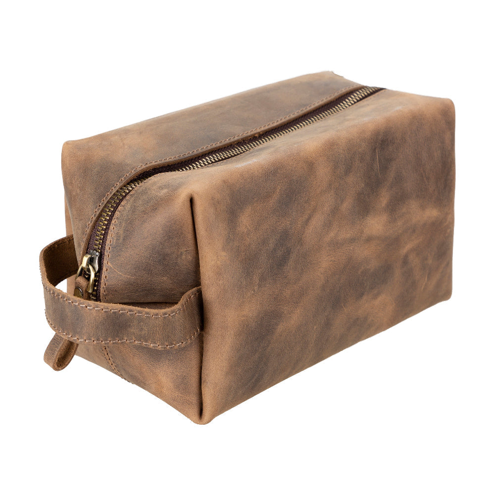 Eve Leather Dopp Kit, X Large Mizuri Leather
