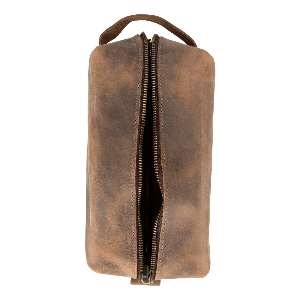 Eve Leather Dopp Kit, X Large Mizuri Leather