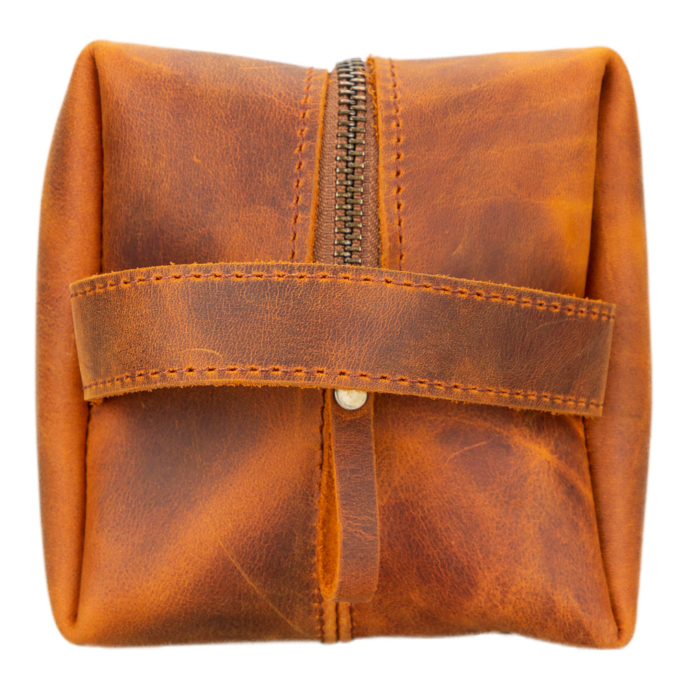 Eve Leather Dopp Kit, X Large Mizuri Leather