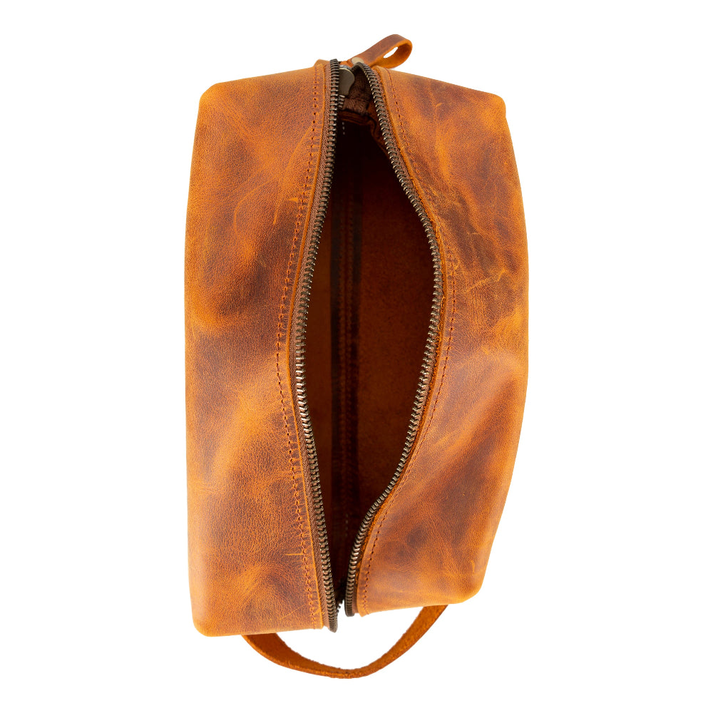 Eve Leather Dopp Kit, X Large Mizuri Leather
