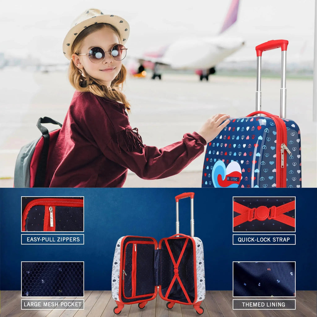 Kids Adventure 18" Carry-on Suitcase and Kits Travellty