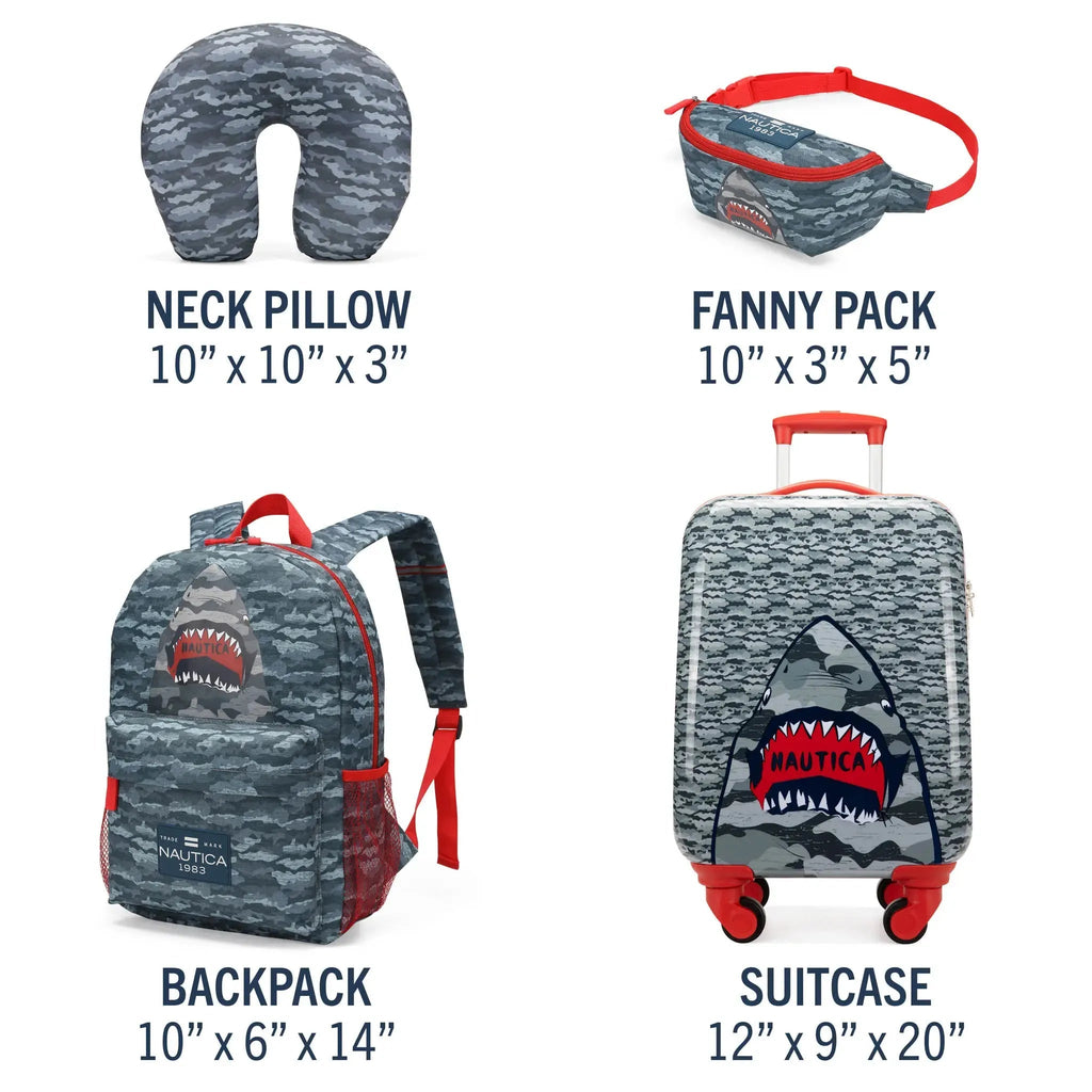 Kids Adventure 18" Carry-on Suitcase and Kits Travellty