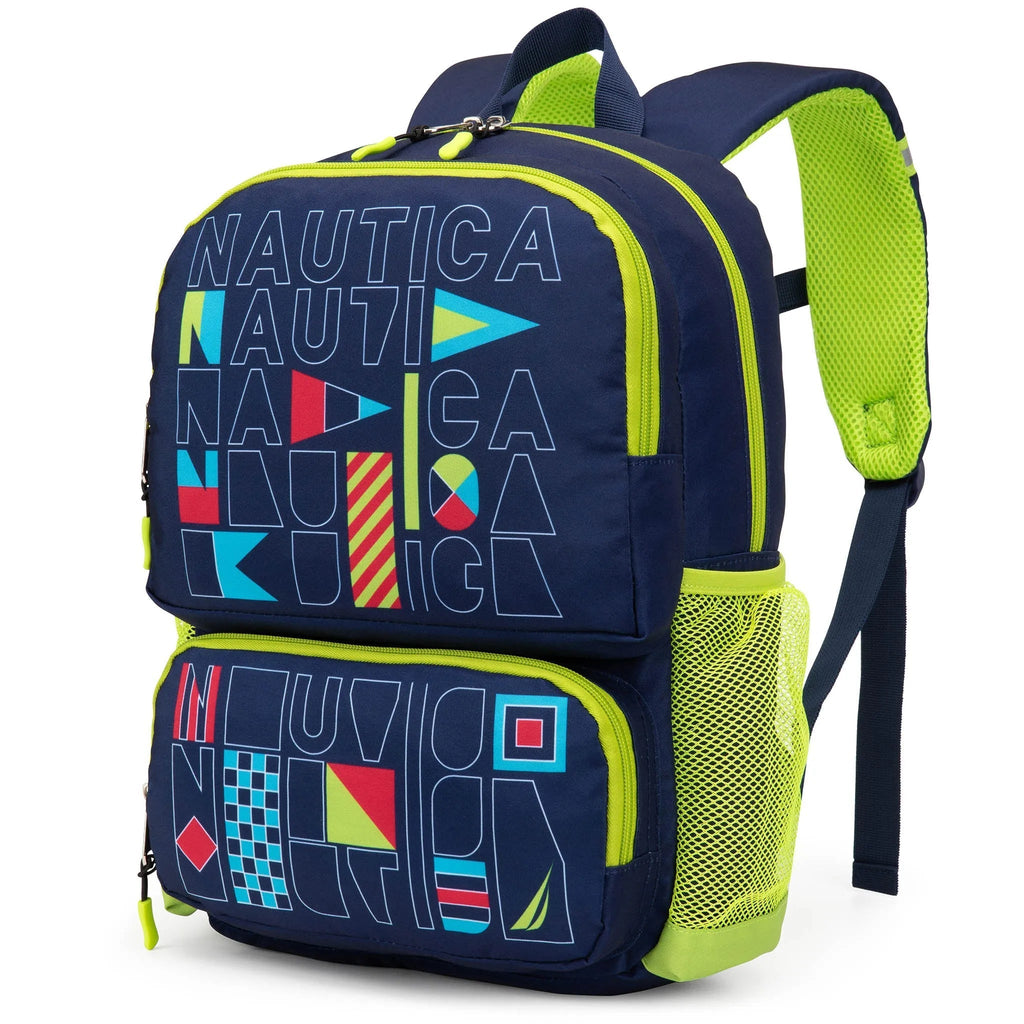 Kids Backpack for School | Flags | 16" Tall Travellty
