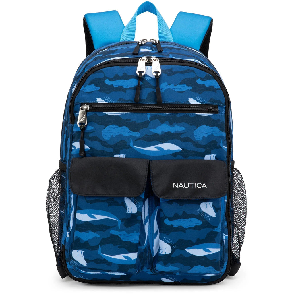 Kids Backpack for School | Polar Camo | 16" Tall Travellty