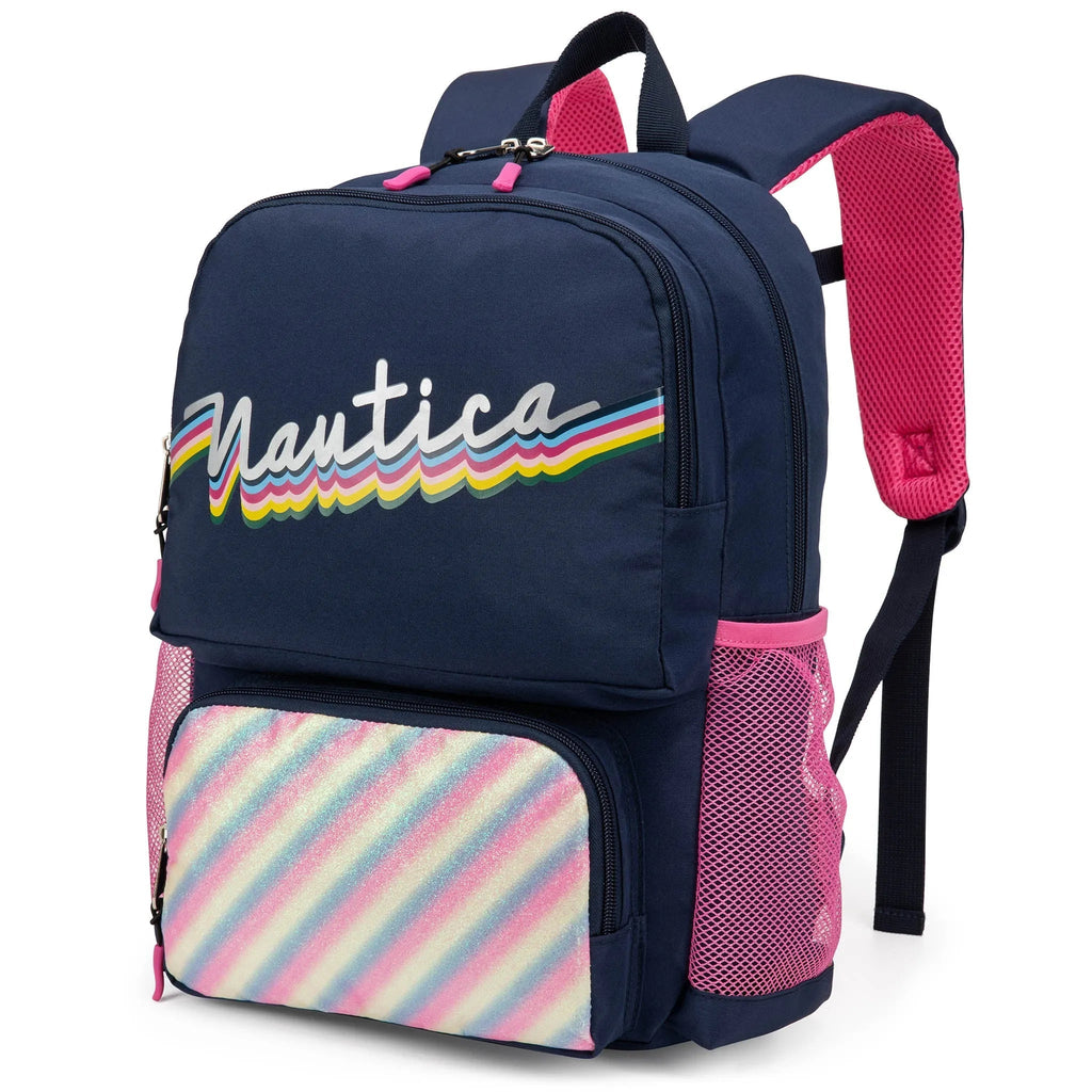 Kids Backpack for School | Retro Rainbow | 16" Tall Travellty