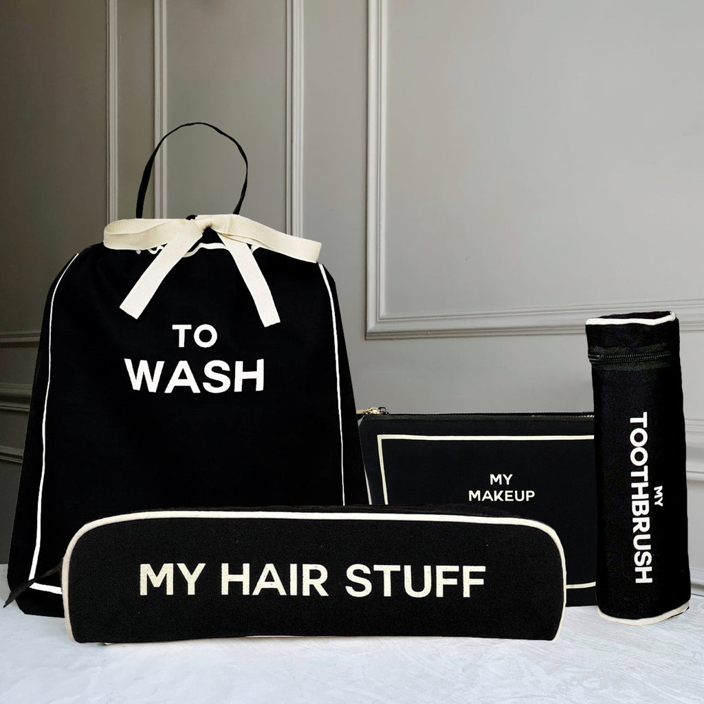 Best Deal Gift Set, 4-pack Travel & Home, Black Bag-all