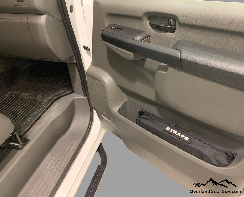 Nissan NV Storage Cubby Pouches - set Overland Gear Guy